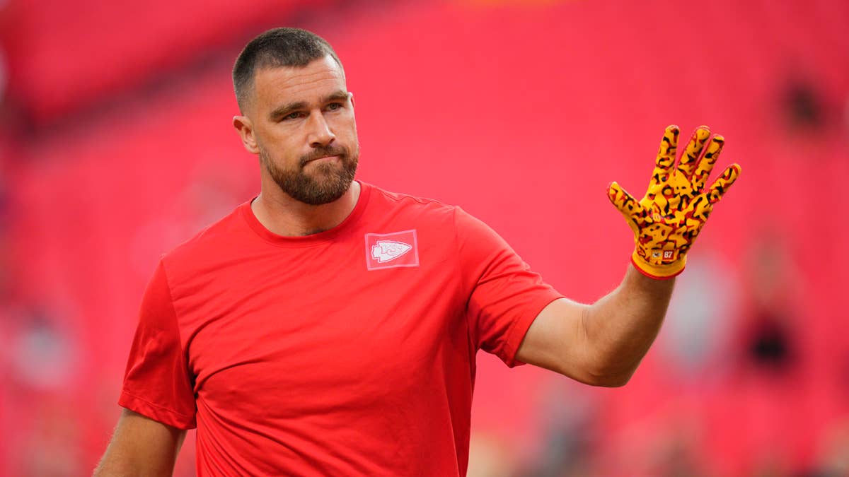 Travis Kelce’s ‘Free Rice’ Shirt Looks Even Worse as Teammate Heads to Jail