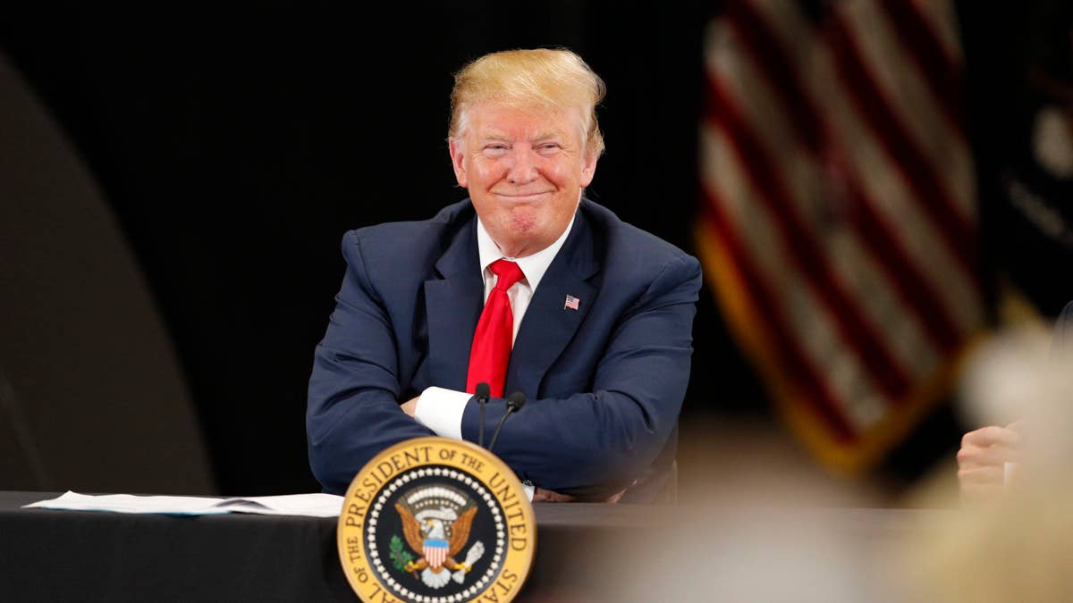 Trump Jabs at FIFA Corruption Right in Front of Its President Before World Cup Final