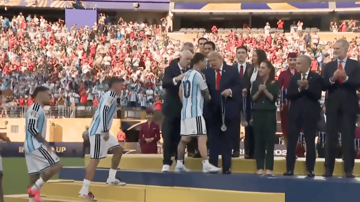 Trump's Heartfelt Words to Messi Steal Spotlight at World Cup Final