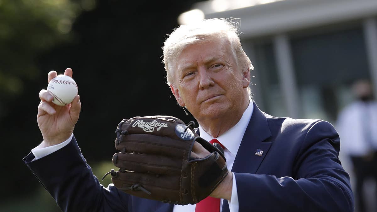 Trump Takes Aim at Struggling Mets During Braves Rally