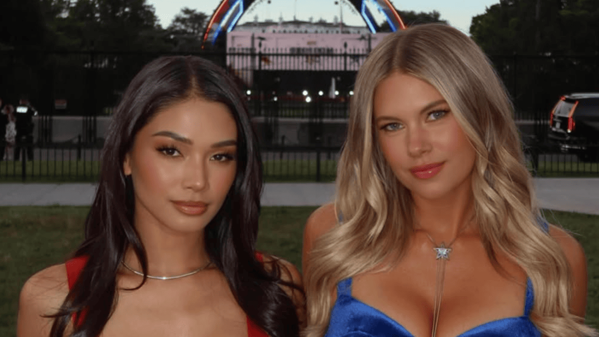 UFC Freedom 250 Ring Girl Chrissy Blair Stuns in White Swimsuit Photo