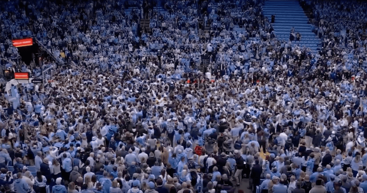 UNC Hit With Major Fine After Chaotic Court Storming Incident