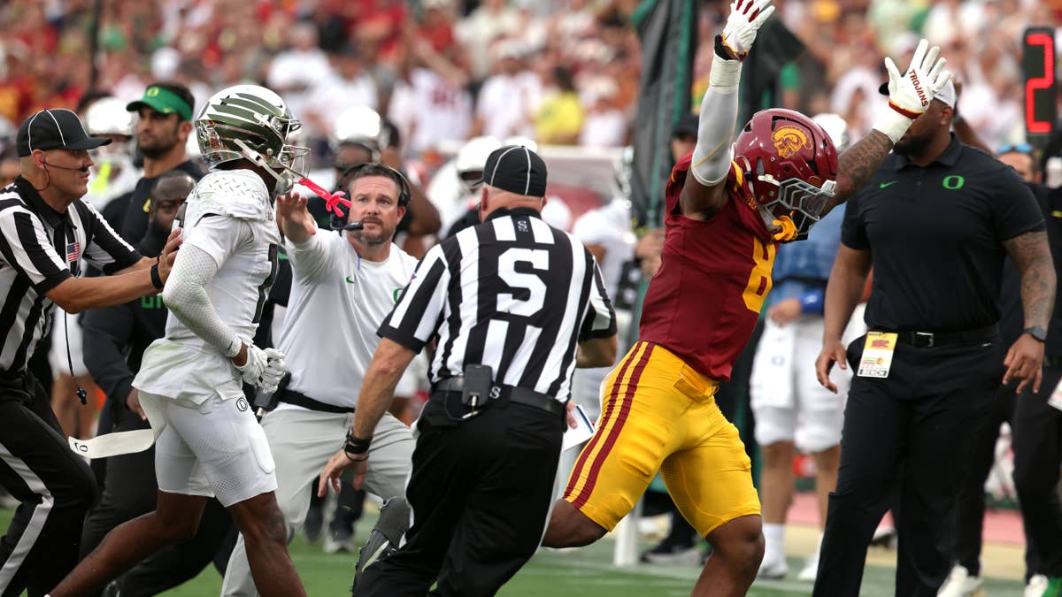 USC Linebacker Goes Dark on Instagram After Vicious Hit on Dante Moore