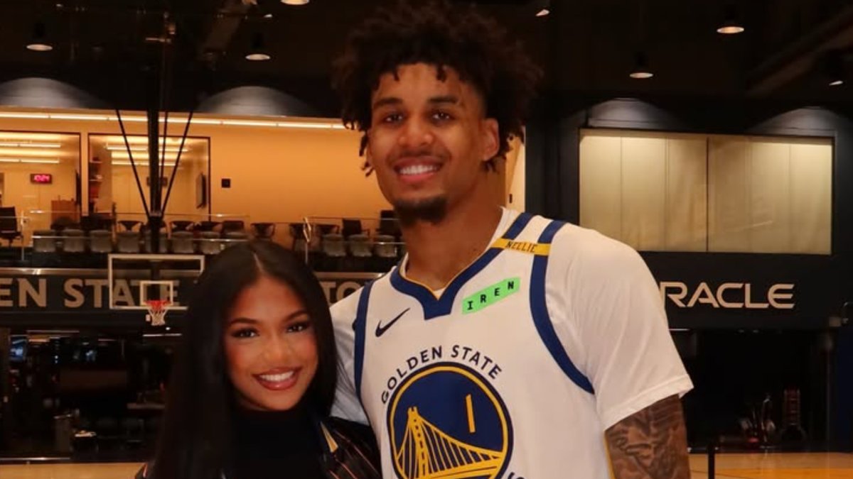 Warriors Rookie's Girlfriend Celebrates First NBA Win
