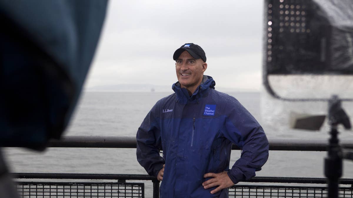 Weather Icon Jim Cantore Throws Shade at April's Snowy Surprise