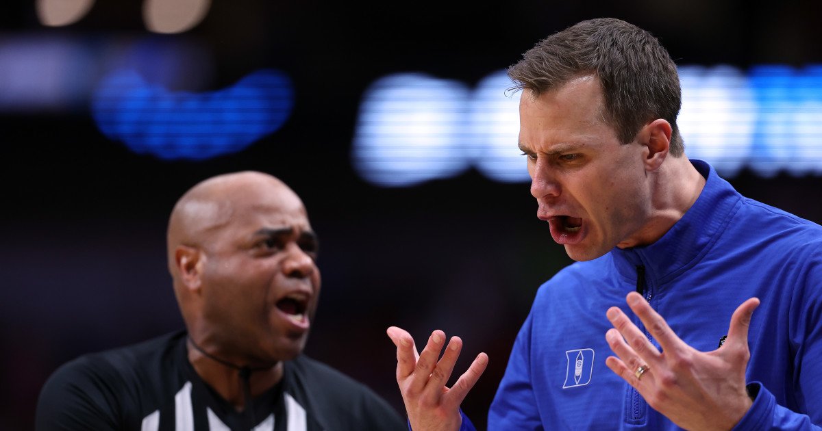 Whistles Under Fire: Officiating Crew Faces Fury in Duke-UConn March Madness Clash