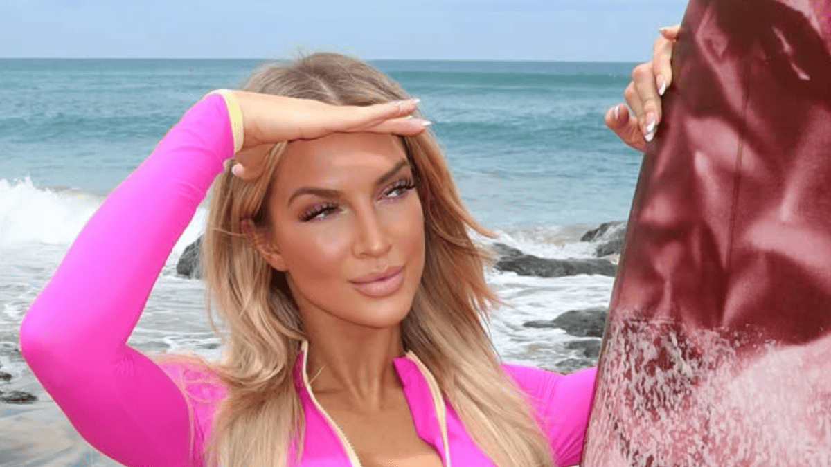 WWE Star Karmen Petrovic Sizzles in Beach Photoshoot That Has Fans Buzzing
