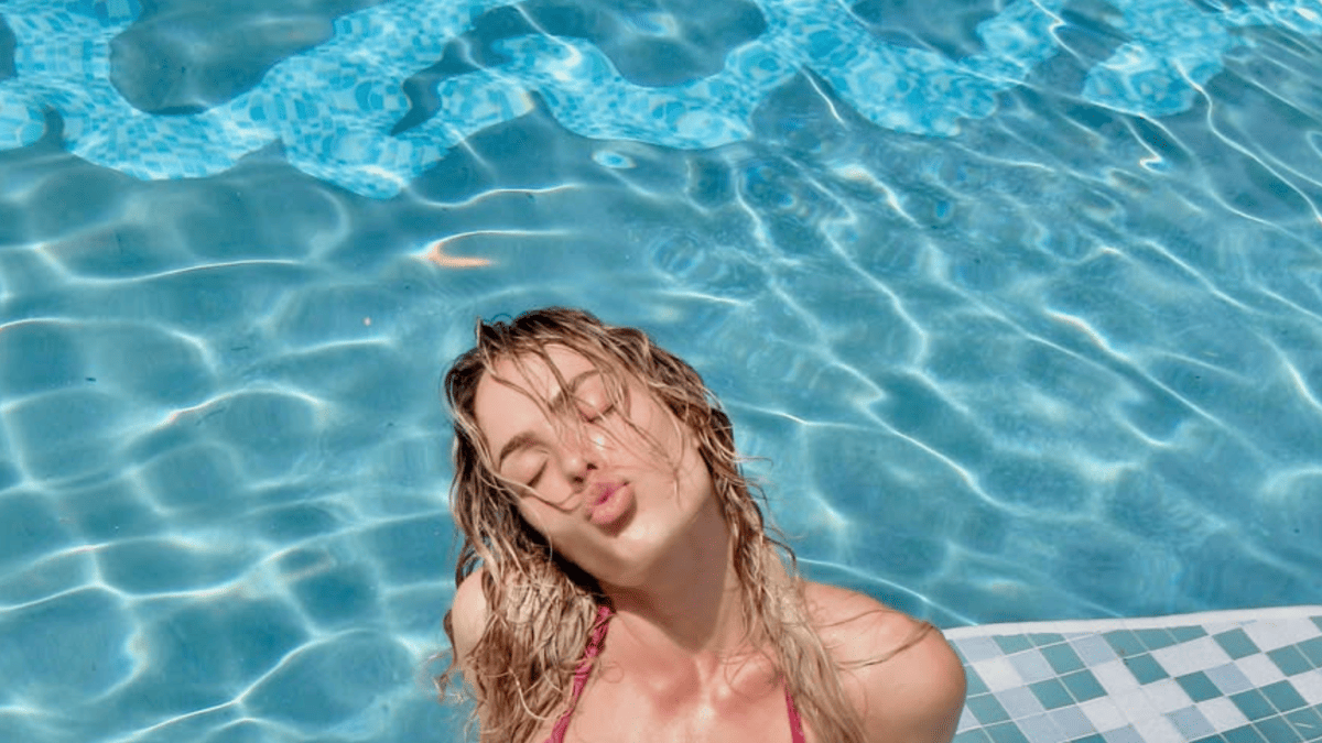 WWE Star Maxxine Dupri Sizzles in Poolside Swimsuit Photo, Fans Go Wild