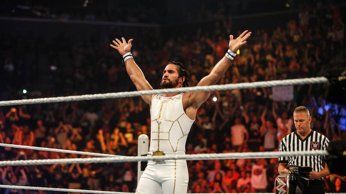 WWE Star Seth Rollins Storms Off NFL Draft Set After Heated Exchange